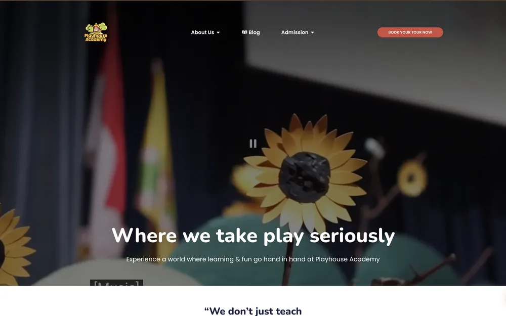 Halaman utama Playhouse Academy